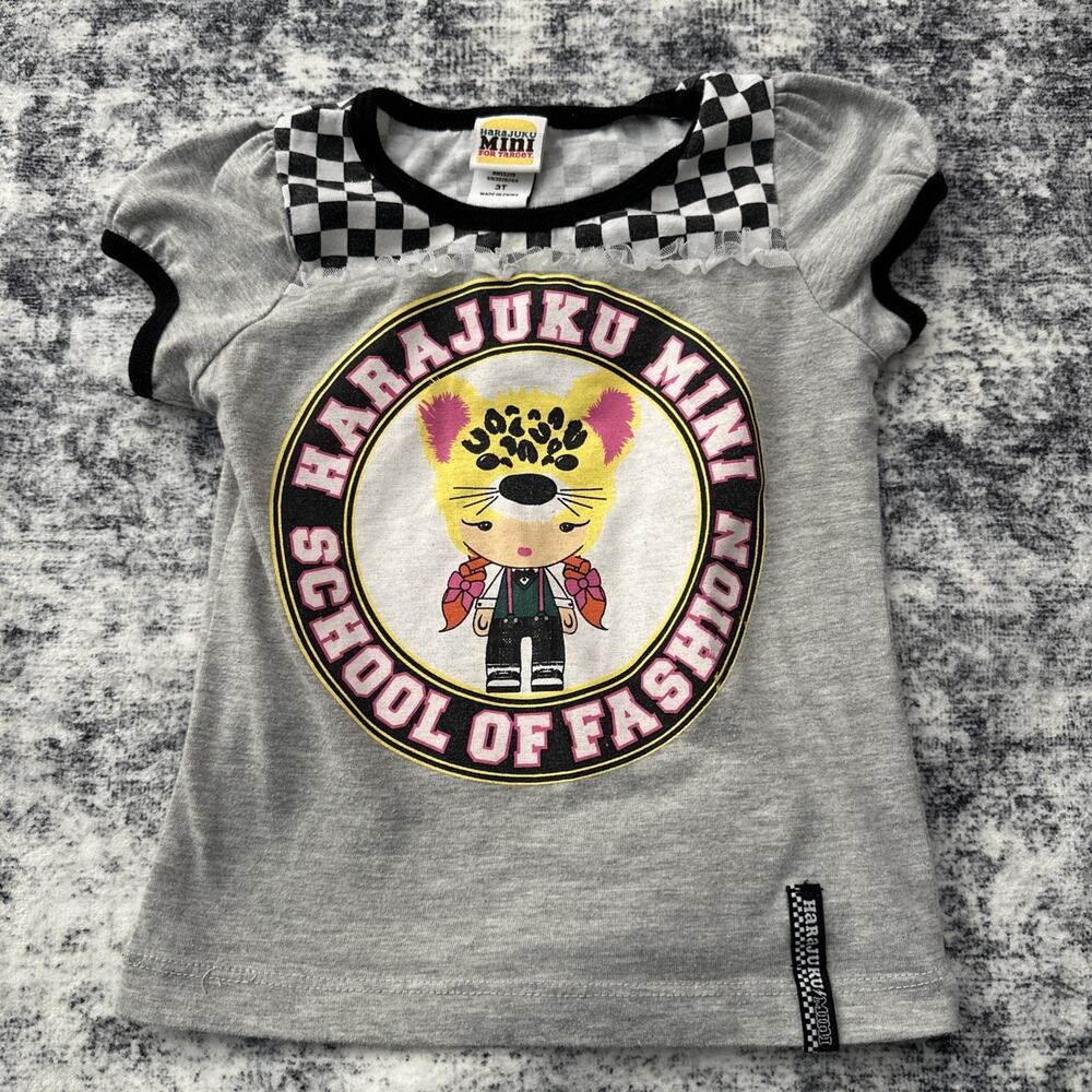 3T Gwen Stefani Harajuku Mini Top No Doubt Lovers Checkered School Of‎ Fashion